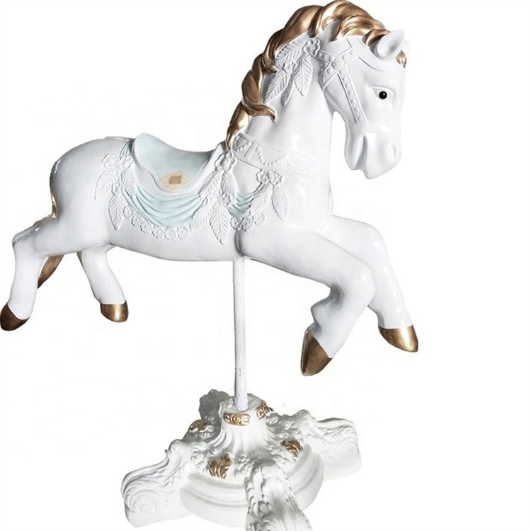 carousel horse statue fiberglass carousel sculpture large carousel art sculpture for sale