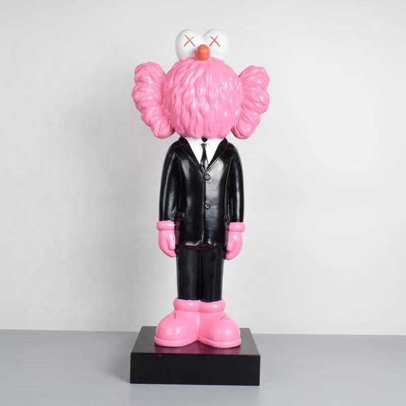 Dropshipping Hot  Resin Cartoon Sculpture Fiberglass Home Decor Pop Toys Kaw Statue