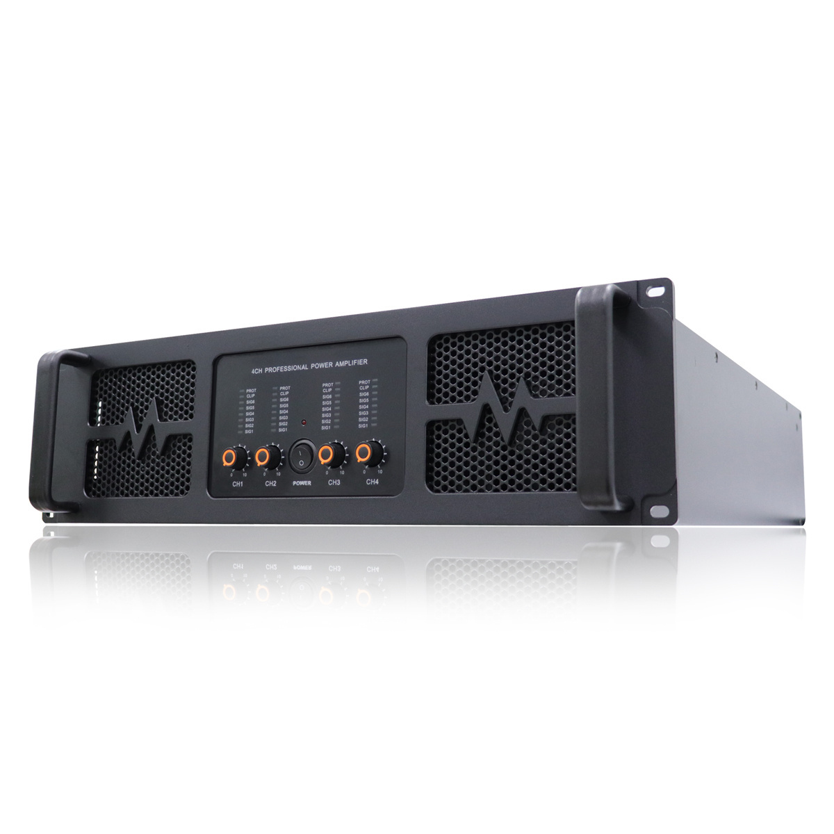 New products in 2024 6000w 4 channels Class H High power amplifier for large stage