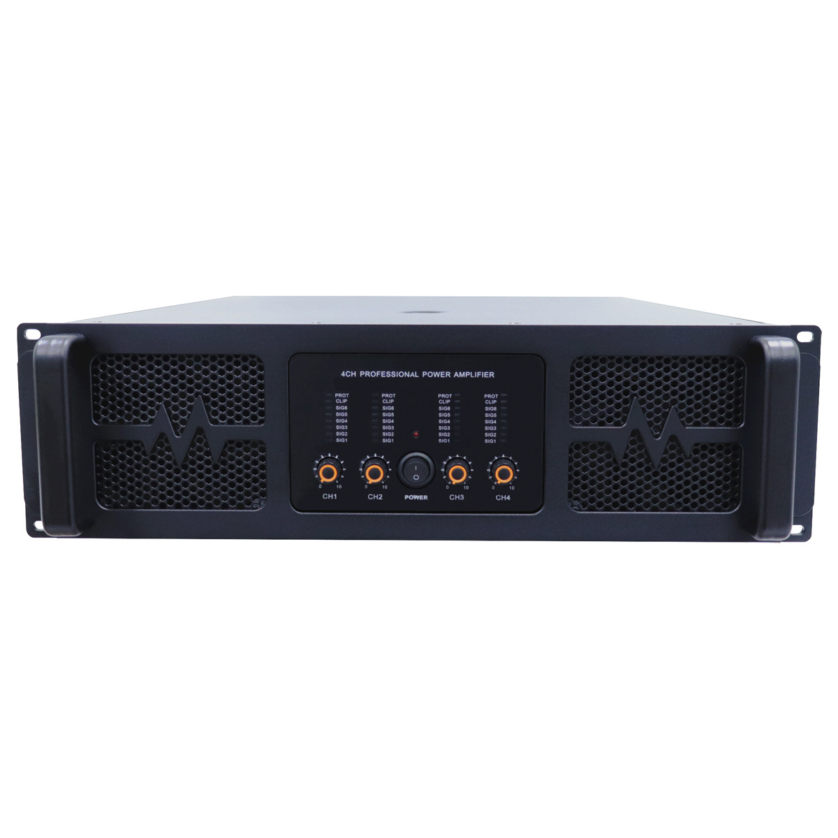 New models 6000 watt Four channel stereo professional amplifier for bass output