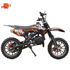 KXD708A mini motorbike 49CC 2 stroke pull start automatic speed made from KXD MOTO kids mini dirt bike factory