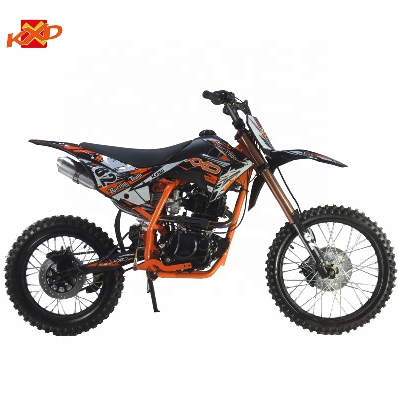 KXD613 dirt bike 140cc 150CC 4 speed for adult manual clutch men pit bike GY6 engine E-start and kick start motorcycle