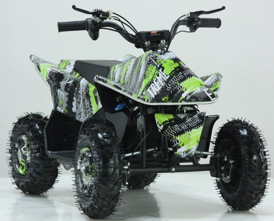 electric model mini atv quad for kids ice flame color ATV-2E