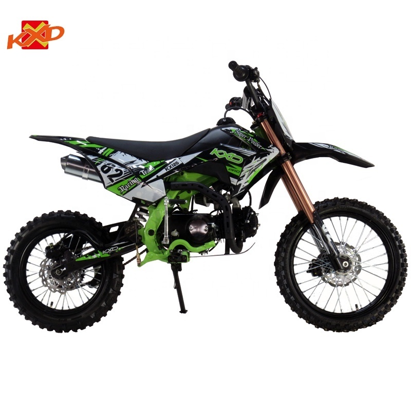 KXD609 dirt bike 125CC kich start 4 speed for adult manual clutch  KXD motorcycle pit bikes factory directly selling cheap price