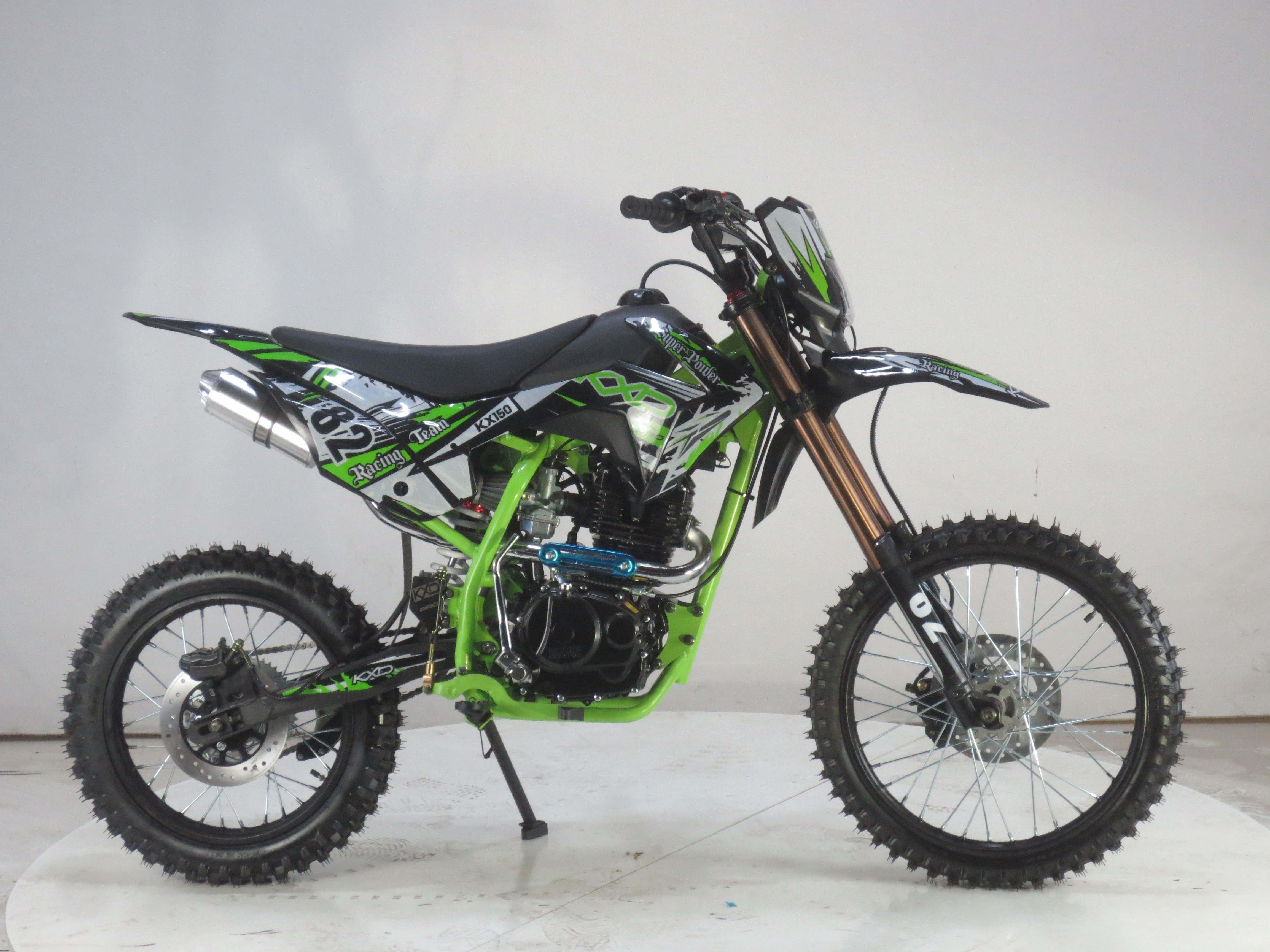 KXD613 dirt bike 140cc 150CC 4 speed for adult manual clutch men pit bike GY6 engine E-start and kick start motorcycle