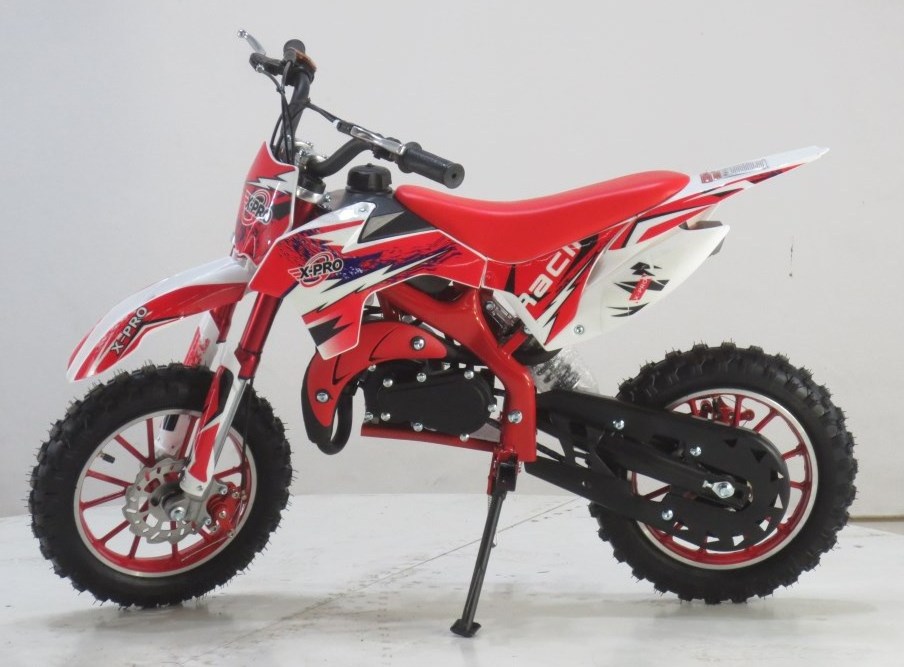 KXD702A mini gas dirt bike 49cc for sale cheap 2 stroke easy pull start kids small motorbike factory from China KXD MOTO selling