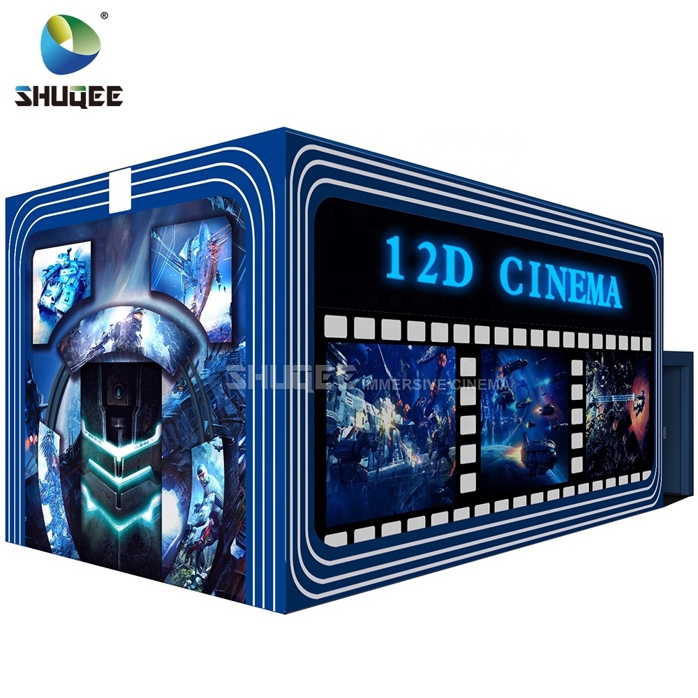 Hot Sale Truck Mobile 5d Theater 5d Cinema electrical/hydraulic 5d 7d 9d Virtual Reality game machine