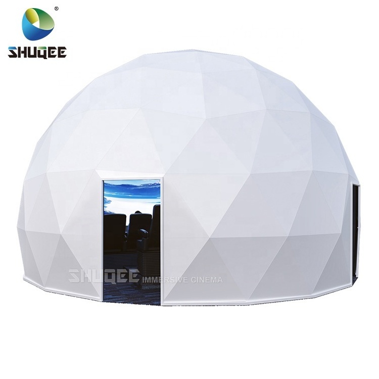 Amusement Park Products Spherical Tent 360 Dome Cinema with Curved Screen Dome Projection