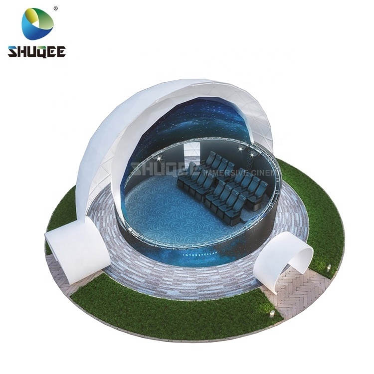 Amusement Park Products Spherical Tent 360 Dome Cinema with Curved Screen Dome Projection