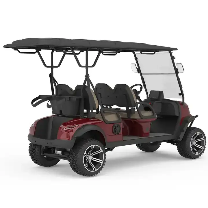 Sightseeing car Four-wheel golf cart 2-8 scenic area tourism property hotel campus house patrol car