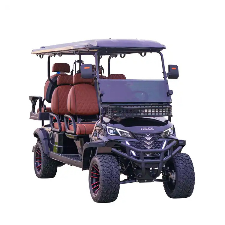 Durable Long Range Fast 4 Wheel 72V Electrical Mini Jeep Golf Cart  with Lithium Battery