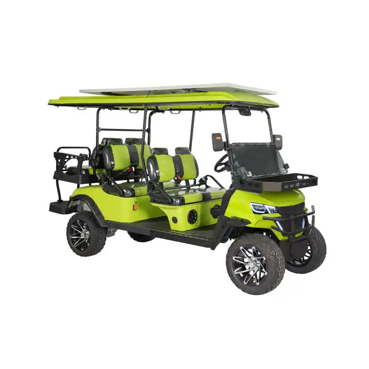 2023 Top Sales Mini Electric Golf Cart Club Car Golf Cart Low Chassis Lithium Battery Custom Smart Golf