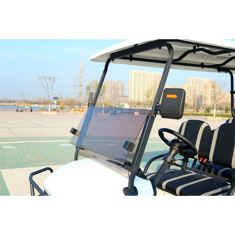 Brand New 4 Wheel Drive Car Buggy Electric Golf Carts Cheap Price Club Black 48V Club Car Precedent Parts 3 - 4 30% Equipped