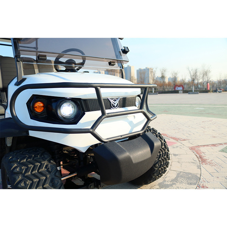 Brand New 4 Wheel Drive Car Buggy Electric Golf Carts Cheap Price Club Black 48V Club Car Precedent Parts 3 - 4 30% Equipped