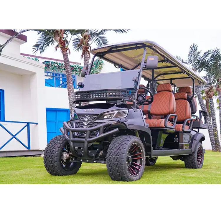 Durable Long Range Fast 4 Wheel 72V Electrical Mini Jeep Golf Cart  with Lithium Battery