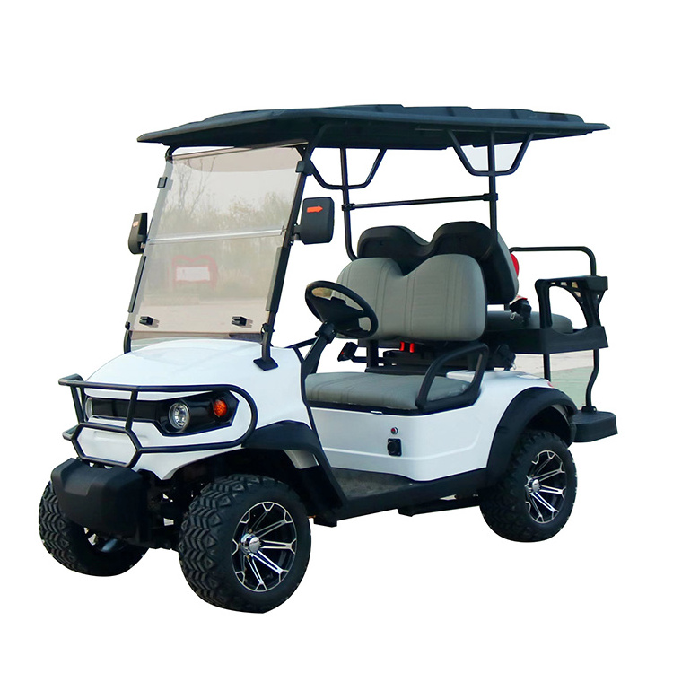 Brand New 4 Wheel Drive Car Buggy Electric Golf Carts Cheap Price Club Black 48V Club Car Precedent Parts 3 - 4 30% Equipped