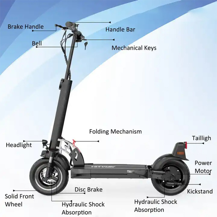 TAILG Chinese Factory Powerful 150Km 1200W Flipper Zero Adult E Bike Moped Motorcycle Electric Scooter For Man