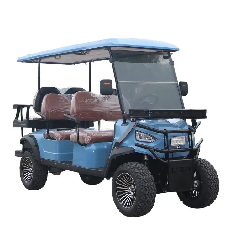 2023 Top Sales Mini Electric Golf Cart Club Car Golf Cart Low Chassis Lithium Battery Custom Smart Golf