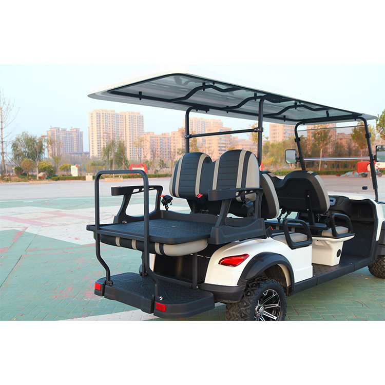 Electric Club Car 2+2 Seats Electric Golf Cart New Product Good Quality Gray CE 48V Intelligent High-frequency Car Charger