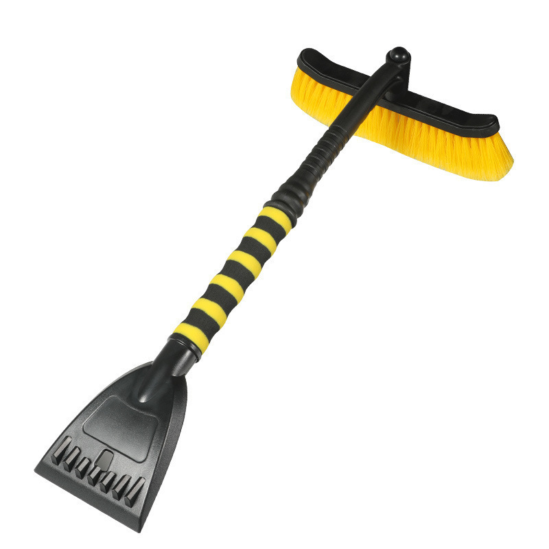 Multi-functional Car Snow Shovel with Brush Detachable Windshield Snow Brush with Ice Scraper