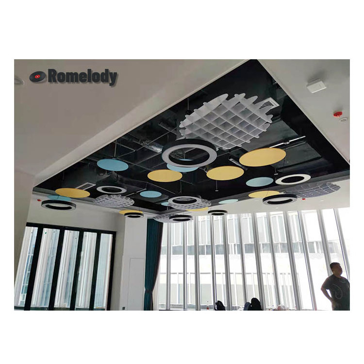 Factory Sell Recycled Materials Felt Acoustic Panel Sound-absorbing Decoration Ceiling