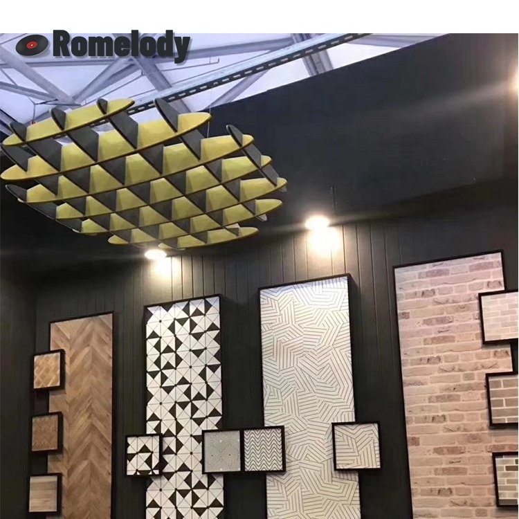 Factory Sell Recycled Materials Felt Acoustic Panel Sound-absorbing Decoration Ceiling