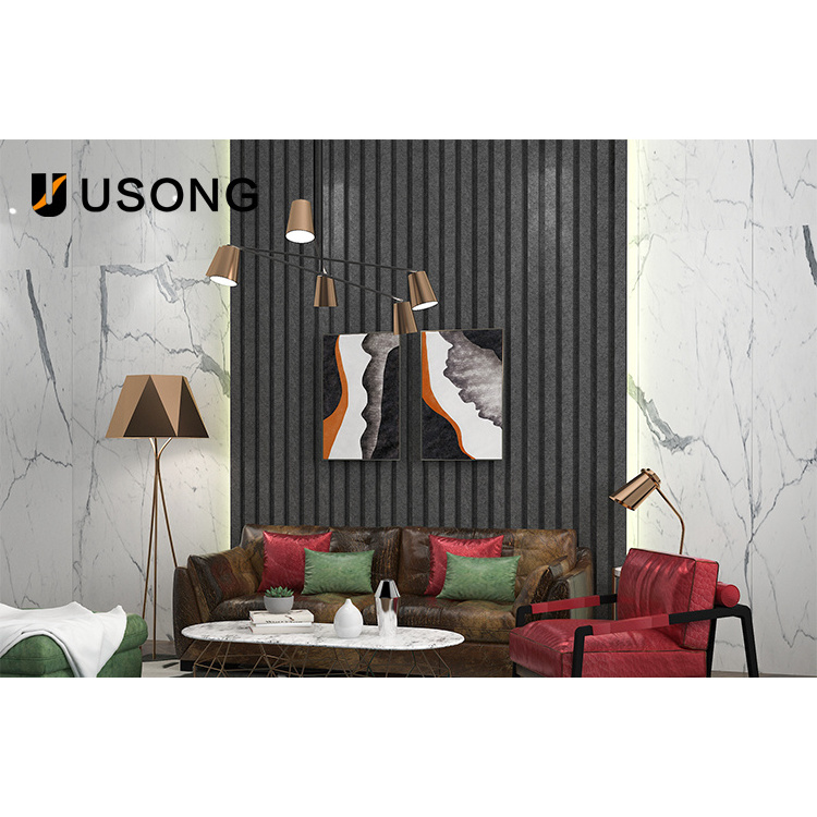 Customized High Quality Office Home Theater 3D Polyester Fabric Great Wall Board Acoustic Sound Absorbing Panel