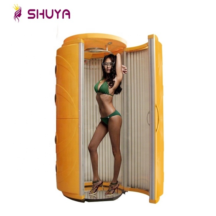 Factory Price Home Use Stand Up Collagen Solarium Tanning Machine