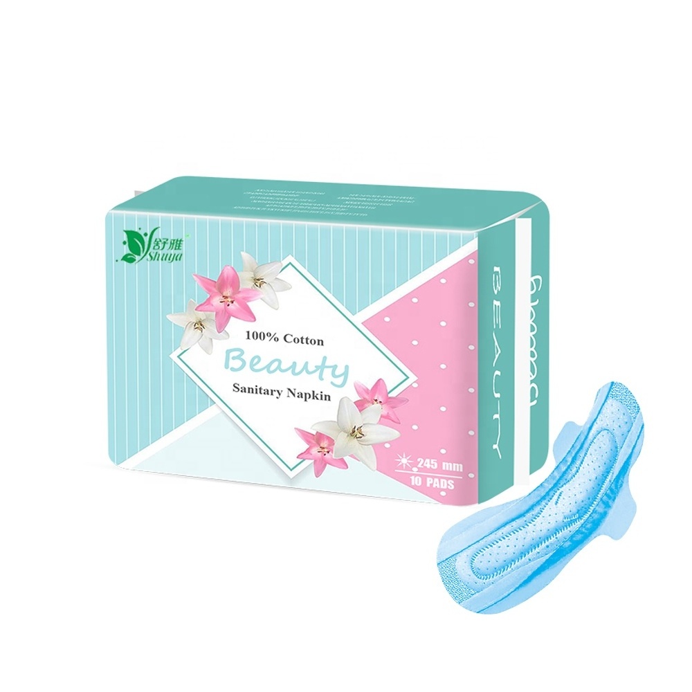 Wingless Feminine Hygiene Products Wholesale Anion Panty Liner Disposable Daily Sanitary Pad