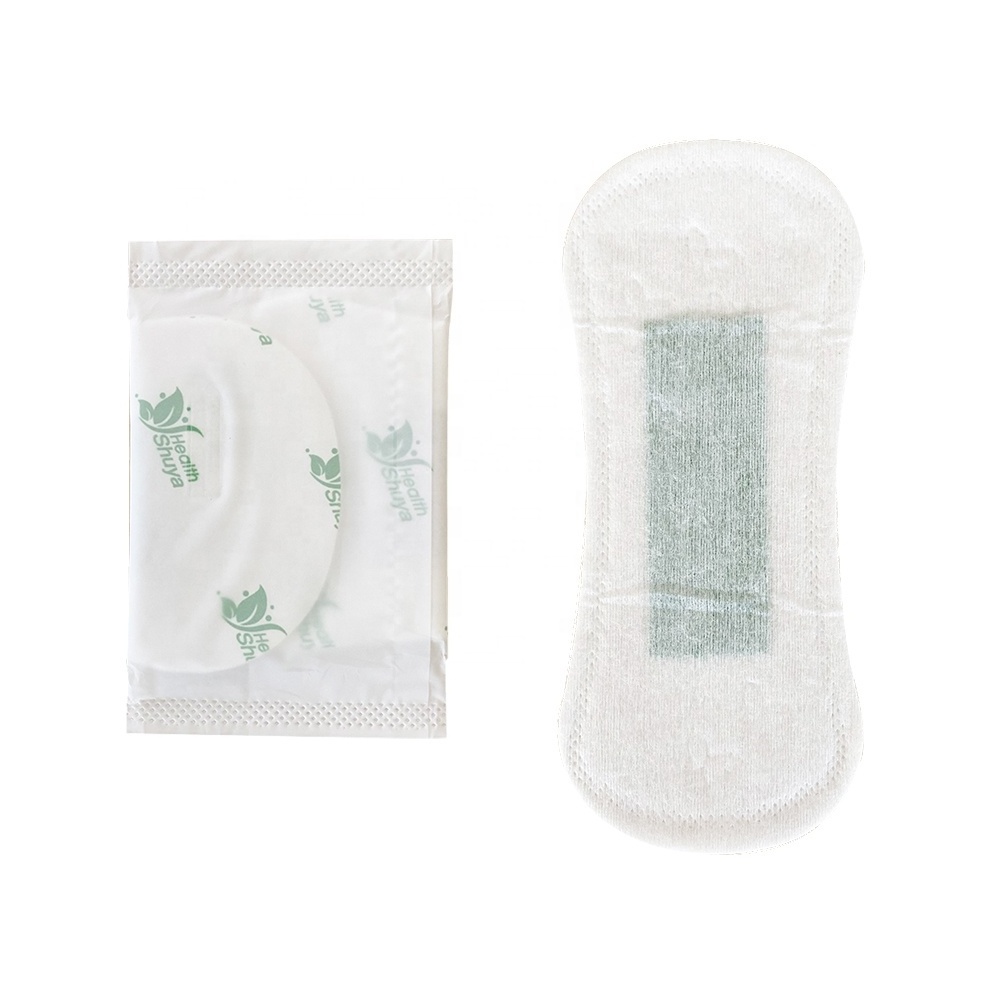 Wingless Feminine Hygiene Products Wholesale Anion Panty Liner Disposable Daily Sanitary Pad