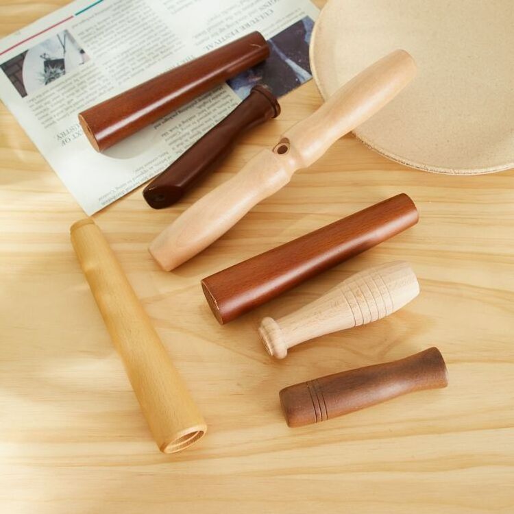 Furniture Handle Replacement Painted Wooden High Quality Custom Wholesale Modern Wood Handle Kitchen Handles Poly Bag + Box+ Ctn