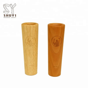 Customized Logo High quality Waterproof Baseball Bat Mug Wood Beer Mug  Wooden Creative Top Seller Pure cup