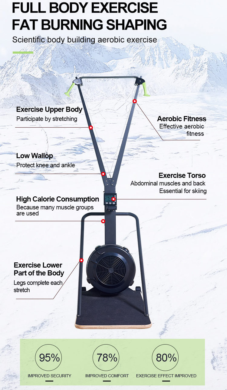 Shuyou Te New Commercial Home Fitness Cardio Workout Ski Machine Gym Ski Simulator Machine Ski Machine