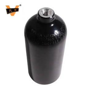 VS High Pressure Soda Cylinder Tank 200bar Aluminum 0.74l 5/8-18unf Small Gas Cylinder With Regulator