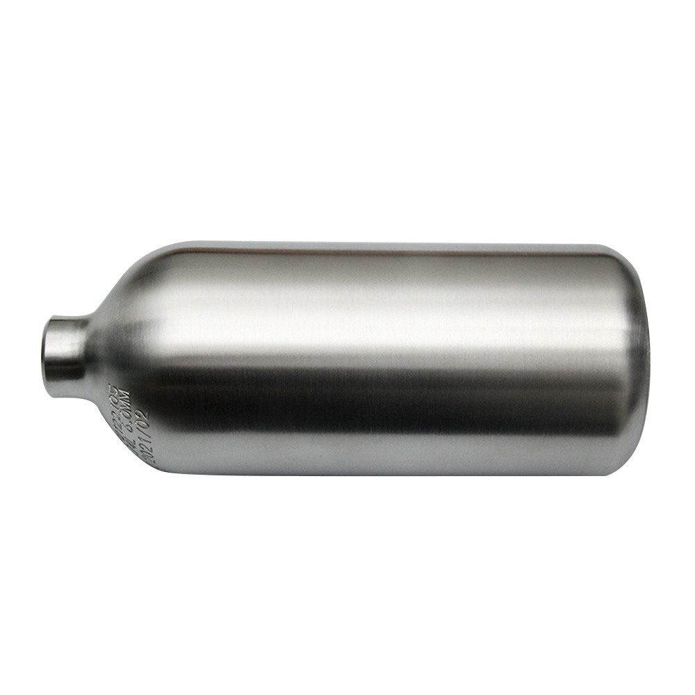 High Pressure 200bar 0.74L 5/8-18UNF Paintball Aluminum Co2 Air Gas Soda Cylinder Tank For Soda Machine