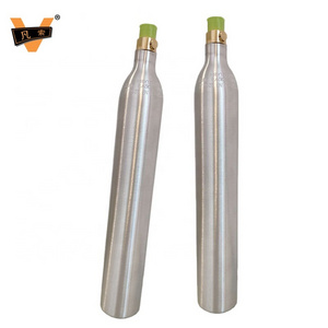 0.6L 360g 425g Soda Maker Gas Bottle Co2 Gas Tank Cylinder Aluminum Co2 Cartridge