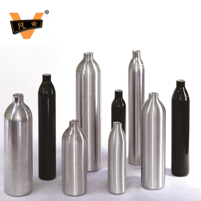 VS 0.8L 300bar Aluminum Soda Cylinder Co2 Bottle Tank For Sparking Water Maker