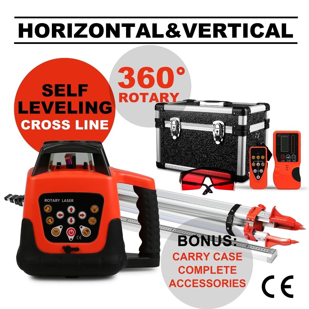 SIHAO Automatic Outdoor Green Beam Measuring Self-leveling 500m Tool Shop Laser Level Set with Laser Levels Tripod