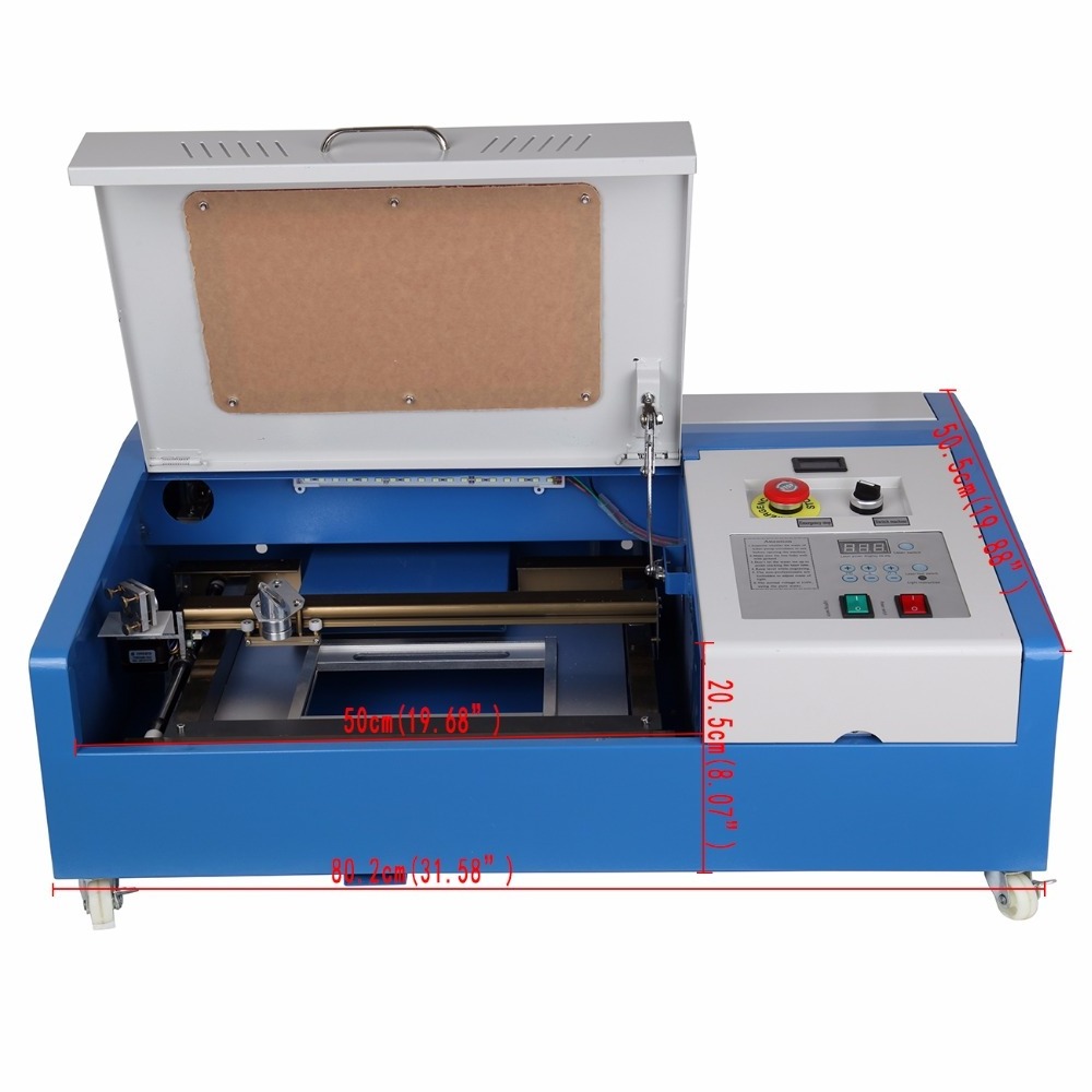 mini  3d crystal 40w co2 Laser Engraving Cutting Machine for silicone  storm rubber jewelry 3d photo stone