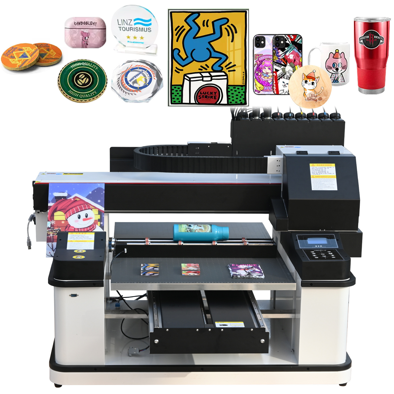 SIHAO A1 6090 UV Printer 130W uv dtf printer dtf printer printing machine