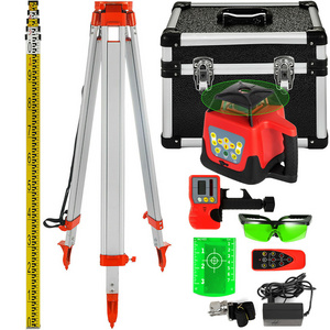 SIHAO Automatic Outdoor Green Beam Measuring Self-leveling 500m Tool Shop Laser Level Set with Laser Levels Tripod