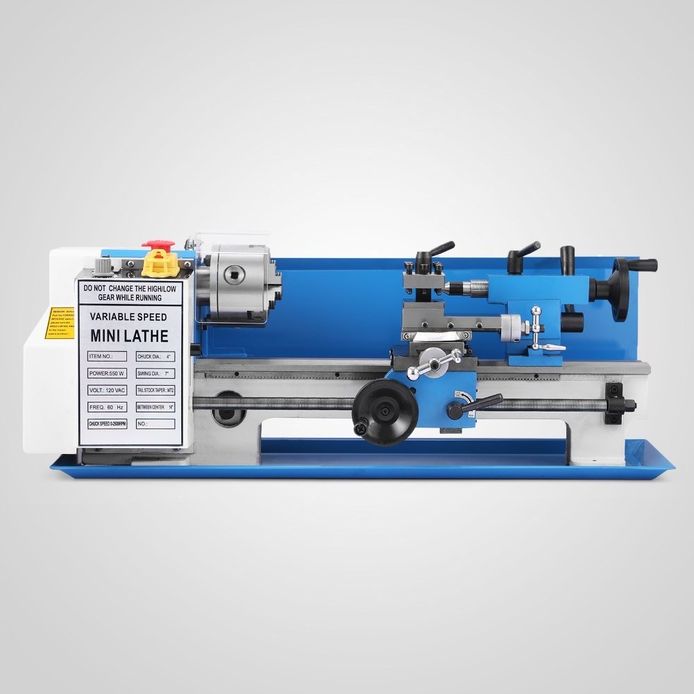 Sihao High Rigidity 0618 550w Metal Brake Lathe Manual Lathe Machine Price mini lathe from China