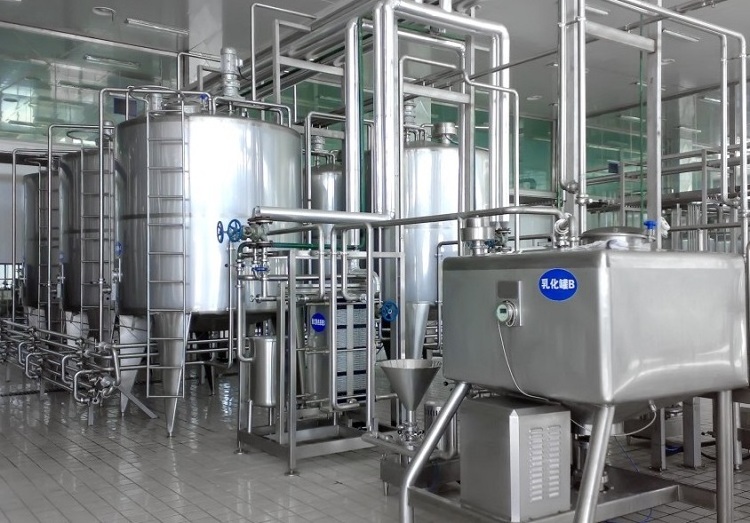 small scale UHT milk processing plant