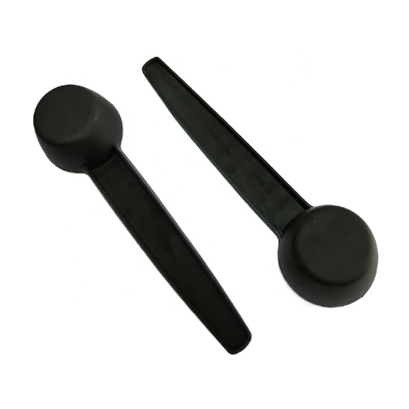 15ml black plastic spoon measuring scoop