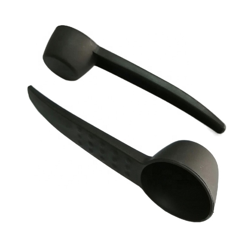 15ml black plastic spoon measuring scoop