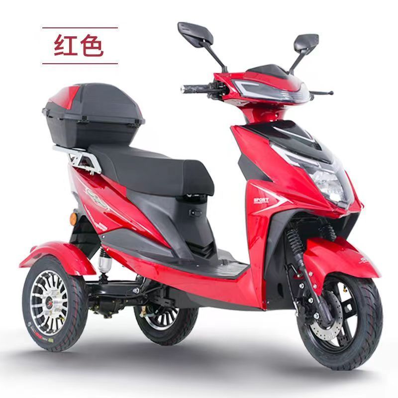 three wheel  Motorcycles   Electric Scooter Carrying Goods With Delivery Boxes