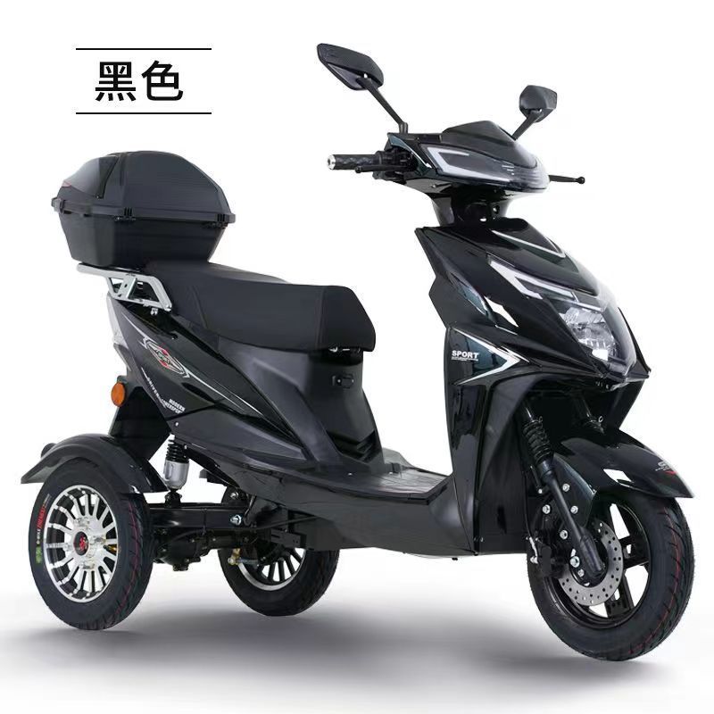 three wheel  Motorcycles   Electric Scooter Carrying Goods With Delivery Boxes