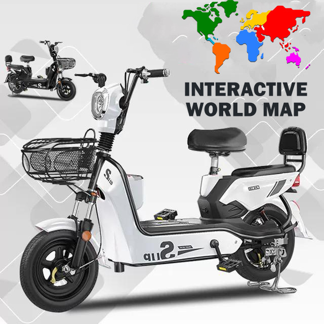 2023 urban electric bicycle ultra-long endurance adult two-wheeled electric scooter