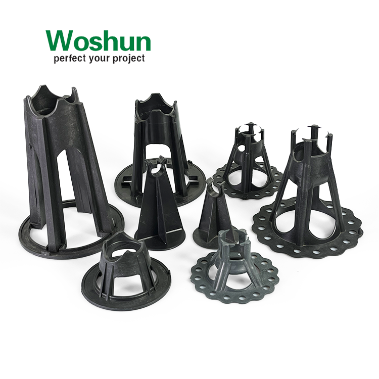 Factory PP PE Plastic Rebar Chair Spacers 0.75