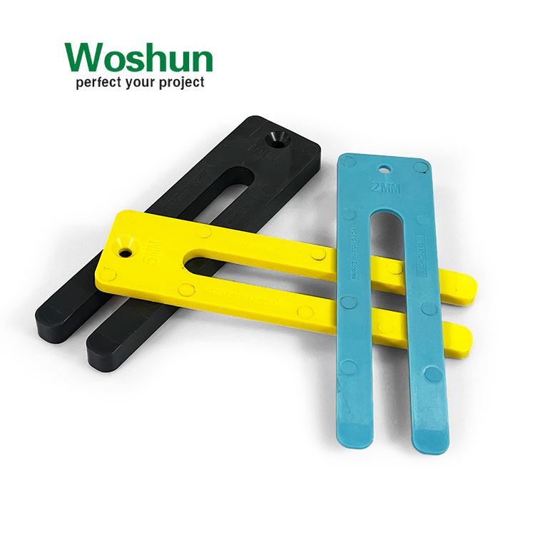 Factory Window Glazing Glass Flat Plastic Packer Construction Materials Building Packer Tile Spacer for Leveling Window and Door